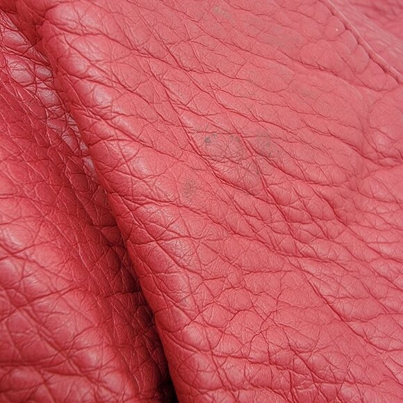 Red by Marc Ecko Slouchy Hobo Crossbody Shoulder Bag Medium Red Ruffle Tassel - Picture 3 of 9